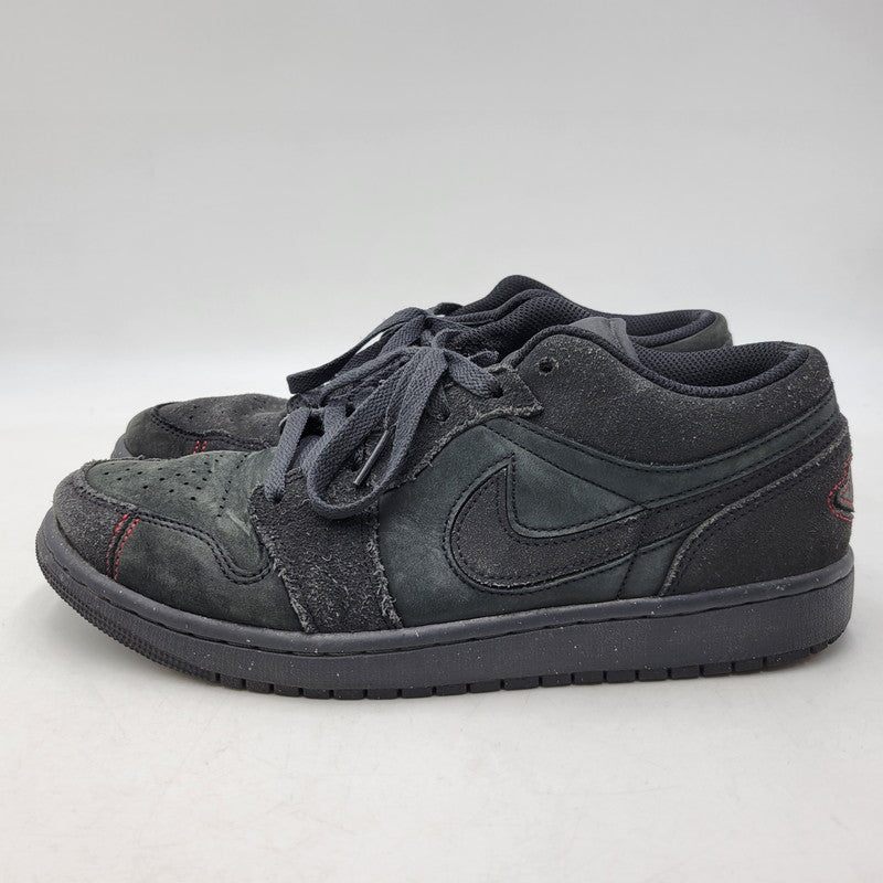 【中古品】【メンズ】 NIKE ナイキ AIR JORDAN 1 LOW SE CRAFT "DARK SMOKE GREY" FD8635-001 エアジョーダン 1 ロー シーズナル エディション クラフト スニーカー シューズ 靴 160-260928-ay-01-izu サイズ：27cm カラー：DK SMOKE GREY/BLACK 万代Net店