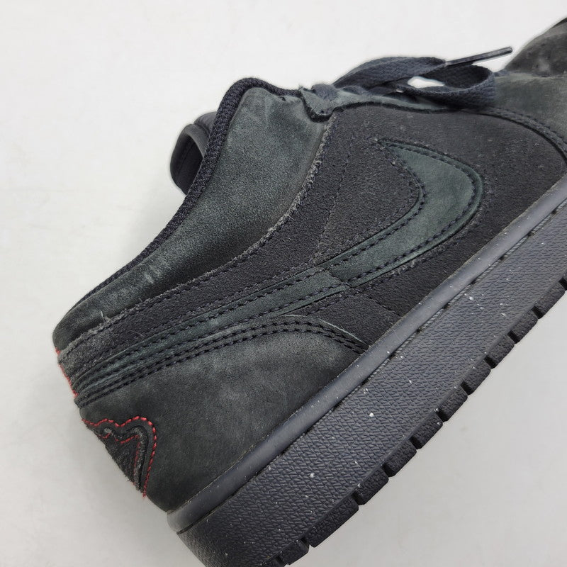 【中古品】【メンズ】 NIKE ナイキ AIR JORDAN 1 LOW SE CRAFT "DARK SMOKE GREY" FD8635-001 エアジョーダン 1 ロー シーズナル エディション クラフト スニーカー シューズ 靴 160-260928-ay-01-izu サイズ：27cm カラー：DK SMOKE GREY/BLACK 万代Net店