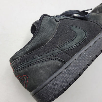 【中古品】【メンズ】 NIKE ナイキ AIR JORDAN 1 LOW SE CRAFT "DARK SMOKE GREY" FD8635-001 エアジョーダン 1 ロー シーズナル エディション クラフト スニーカー シューズ 靴 160-260928-ay-01-izu サイズ：27cm カラー：DK SMOKE GREY/BLACK 万代Net店
