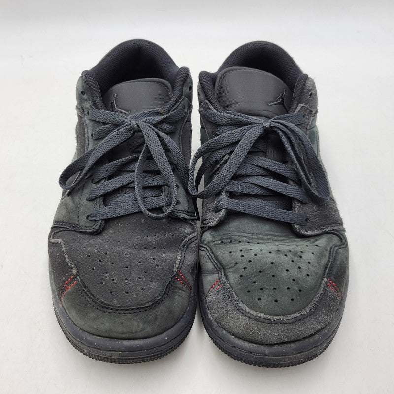 【中古品】【メンズ】 NIKE ナイキ AIR JORDAN 1 LOW SE CRAFT "DARK SMOKE GREY" FD8635-001 エアジョーダン 1 ロー シーズナル エディション クラフト スニーカー シューズ 靴 160-260928-ay-01-izu サイズ：27cm カラー：DK SMOKE GREY/BLACK 万代Net店