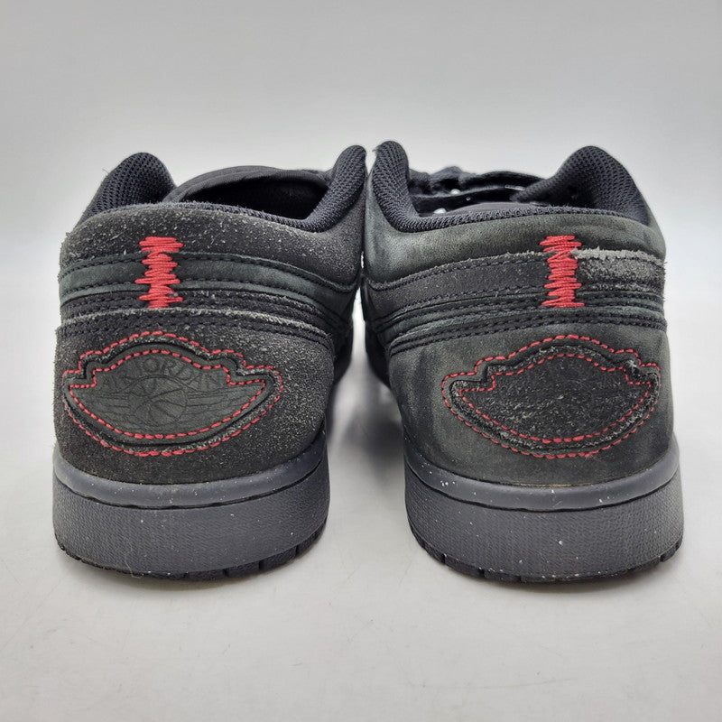 【中古品】【メンズ】 NIKE ナイキ AIR JORDAN 1 LOW SE CRAFT "DARK SMOKE GREY" FD8635-001 エアジョーダン 1 ロー シーズナル エディション クラフト スニーカー シューズ 靴 160-260928-ay-01-izu サイズ：27cm カラー：DK SMOKE GREY/BLACK 万代Net店