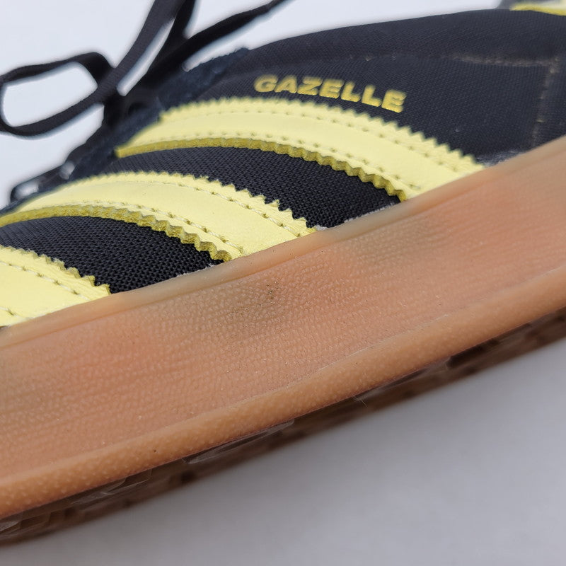 【中古品】【メンズ】 adidas アディダス GAZELLE INDOOR IG4999 ガゼル インドア スニーカー 靴 161-260924-as-04-izu サイズ：27.5cm カラー：CORE BLACK/ALMOST YELLOW/GUM 万代Net店