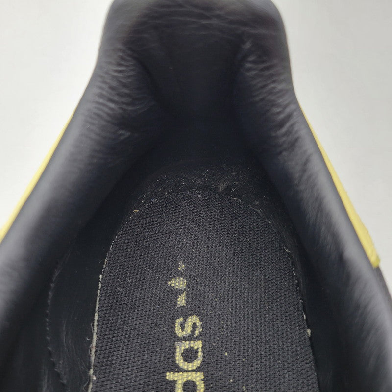 【中古品】【メンズ】 adidas アディダス GAZELLE INDOOR IG4999 ガゼル インドア スニーカー 靴 161-260924-as-04-izu サイズ：27.5cm カラー：CORE BLACK/ALMOST YELLOW/GUM 万代Net店