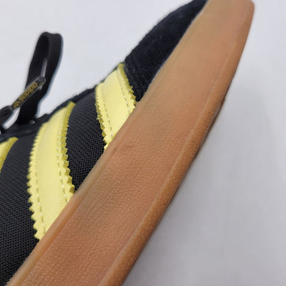 【中古品】【メンズ】 adidas アディダス GAZELLE INDOOR IG4999 ガゼル インドア スニーカー 靴 161-260924-as-04-izu サイズ：27.5cm カラー：CORE BLACK/ALMOST YELLOW/GUM 万代Net店