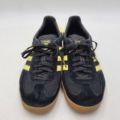 【中古品】【メンズ】 adidas アディダス GAZELLE INDOOR IG4999 ガゼル インドア スニーカー 靴 161-260924-as-04-izu サイズ：27.5cm カラー：CORE BLACK/ALMOST YELLOW/GUM 万代Net店