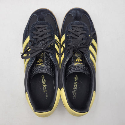 【中古品】【メンズ】 adidas アディダス GAZELLE INDOOR IG4999 ガゼル インドア スニーカー 靴 161-260924-as-04-izu サイズ：27.5cm カラー：CORE BLACK/ALMOST YELLOW/GUM 万代Net店