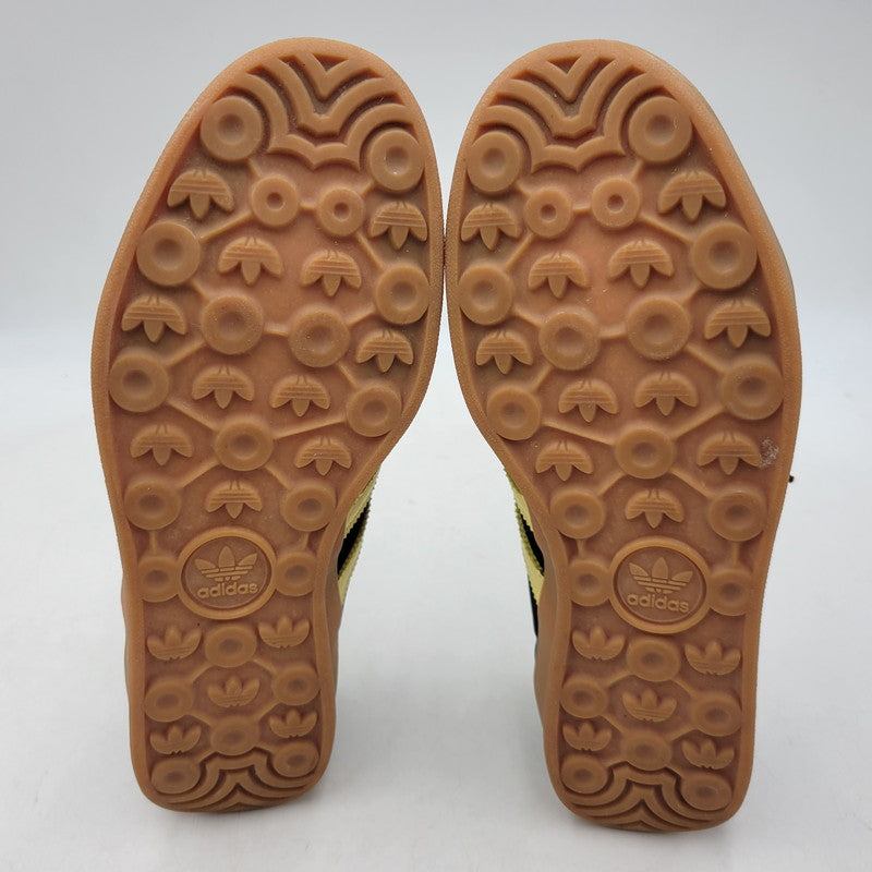 【中古品】【メンズ】 adidas アディダス GAZELLE INDOOR IG4999 ガゼル インドア スニーカー 靴 161-260924-as-04-izu サイズ：27.5cm カラー：CORE BLACK/ALMOST YELLOW/GUM 万代Net店
