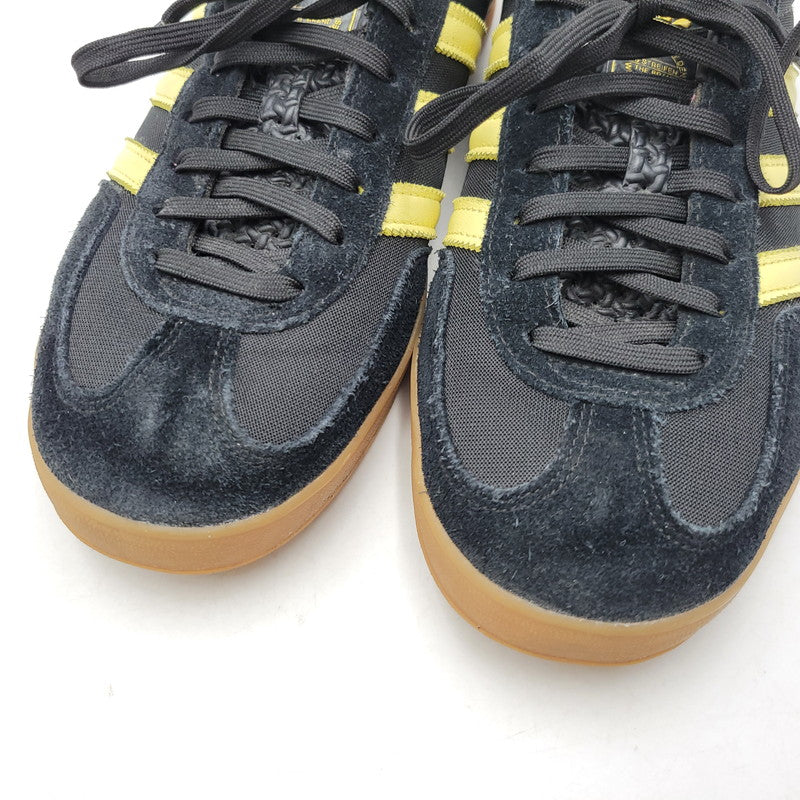 【中古品】【メンズ】 adidas アディダス GAZELLE INDOOR IG4999 ガゼル インドア スニーカー 靴 161-260924-as-04-izu サイズ：27.5cm カラー：CORE BLACK/ALMOST YELLOW/GUM 万代Net店