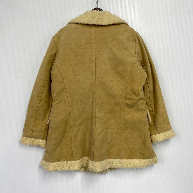 【現状渡し品】【メンズ】 WIMAN ワイマン USA製 60～70’S BOA JACKET ボア ジャケット アウター 146-260925-yn-01-izu サイズ：L カラー：ベージュ 万代Net店
