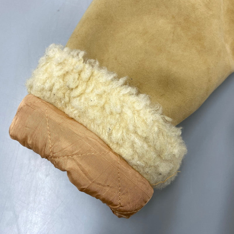 【現状渡し品】【メンズ】 WIMAN ワイマン USA製 60～70’S BOA JACKET ボア ジャケット アウター 146-260925-yn-01-izu サイズ：L カラー：ベージュ 万代Net店