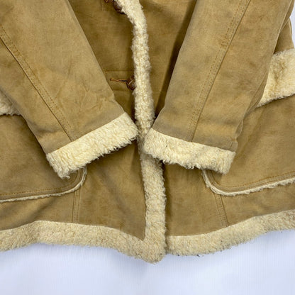 【現状渡し品】【メンズ】 WIMAN ワイマン USA製 60～70’S BOA JACKET ボア ジャケット アウター 146-260925-yn-01-izu サイズ：L カラー：ベージュ 万代Net店
