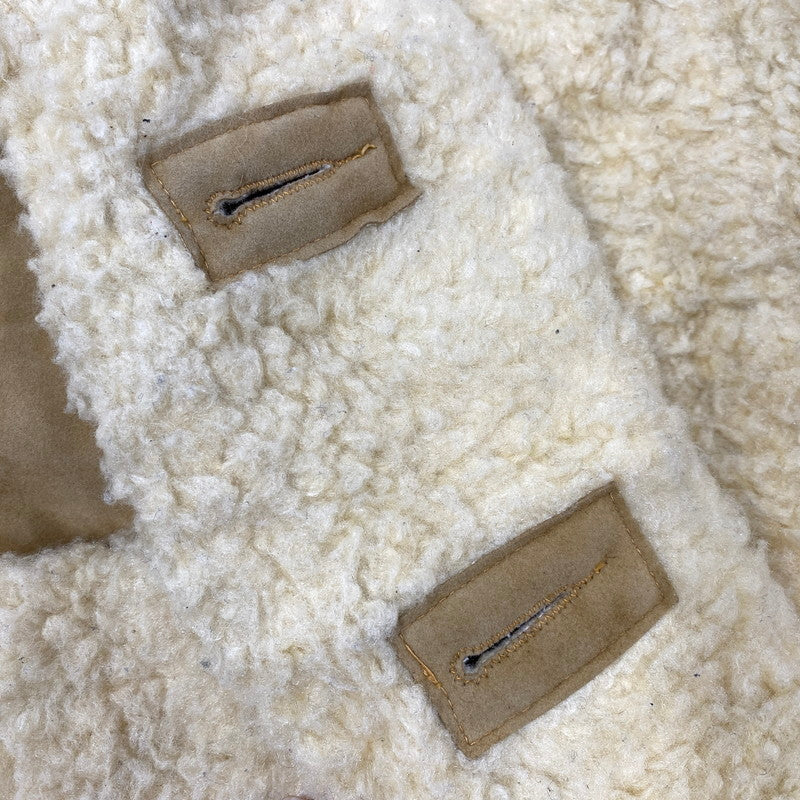 【現状渡し品】【メンズ】 WIMAN ワイマン USA製 60～70’S BOA JACKET ボア ジャケット アウター 146-260925-yn-01-izu サイズ：L カラー：ベージュ 万代Net店