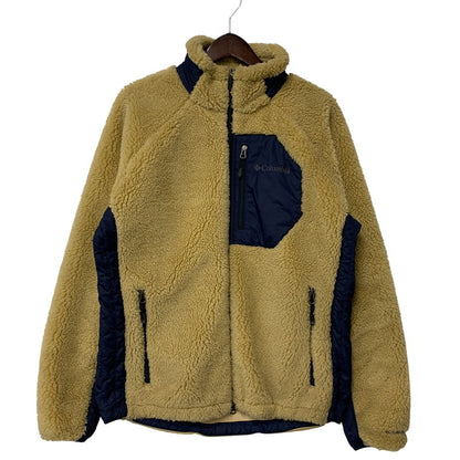 【中古品】【メンズ】 COLUMBIA コロンビア PM7343 ARCHER RIDGE JACKET アーチャー リッジ ジャケット アウター 144-260924-kh-06-izu サイズ：L カラー：ベージュ×ネイビー 万代Net店