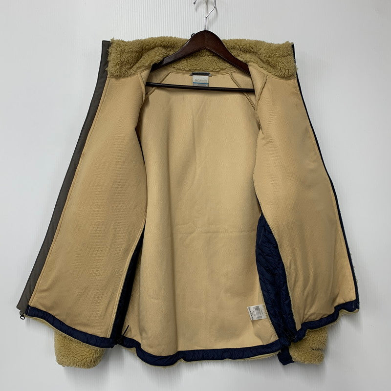 【中古品】【メンズ】 COLUMBIA コロンビア PM7343 ARCHER RIDGE JACKET アーチャー リッジ ジャケット アウター 144-260924-kh-06-izu サイズ：L カラー：ベージュ×ネイビー 万代Net店
