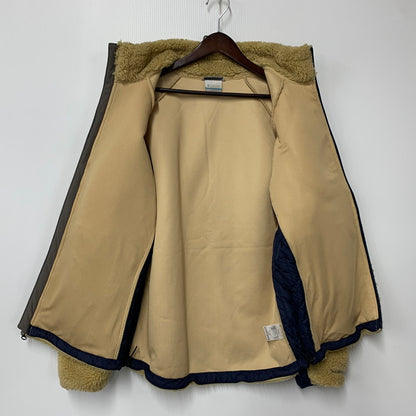 【中古品】【メンズ】 COLUMBIA コロンビア PM7343 ARCHER RIDGE JACKET アーチャー リッジ ジャケット アウター 144-260924-kh-06-izu サイズ：L カラー：ベージュ×ネイビー 万代Net店