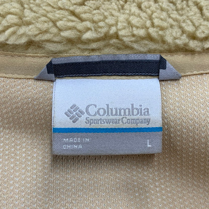【中古品】【メンズ】 COLUMBIA コロンビア PM7343 ARCHER RIDGE JACKET アーチャー リッジ ジャケット アウター 144-260924-kh-06-izu サイズ：L カラー：ベージュ×ネイビー 万代Net店