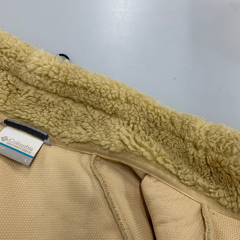 【中古品】【メンズ】 COLUMBIA コロンビア PM7343 ARCHER RIDGE JACKET アーチャー リッジ ジャケット アウター 144-260924-kh-06-izu サイズ：L カラー：ベージュ×ネイビー 万代Net店