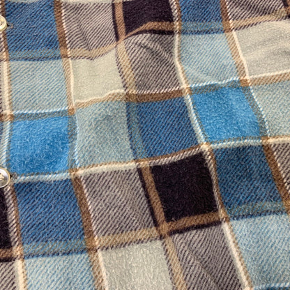 【中古品】【メンズ】 NOFADE ノーフェード OPEN COLLAR L S CHECK SHIRT オープンカラー チェックシャツ 長袖 トップス 146-260925-ay-05-izu サイズ：M カラー：マルチカラー 万代Net店
