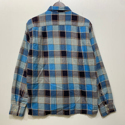 【中古品】【メンズ】 NOFADE ノーフェード OPEN COLLAR L S CHECK SHIRT オープンカラー チェックシャツ 長袖 トップス 146-260925-ay-05-izu サイズ：M カラー：マルチカラー 万代Net店