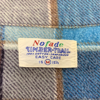 【中古品】【メンズ】 NOFADE ノーフェード OPEN COLLAR L S CHECK SHIRT オープンカラー チェックシャツ 長袖 トップス 146-260925-ay-05-izu サイズ：M カラー：マルチカラー 万代Net店