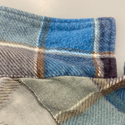 【中古品】【メンズ】 NOFADE ノーフェード OPEN COLLAR L S CHECK SHIRT オープンカラー チェックシャツ 長袖 トップス 146-260925-ay-05-izu サイズ：M カラー：マルチカラー 万代Net店