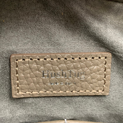 【中古品】【レディース】 HUSH TUG ハッシュタグ LEATHER HAND BAG レザー ハンドバッグ 鞄 カバン 188-260925-ay-15-izu カラー：グレージュ系 万代Net店