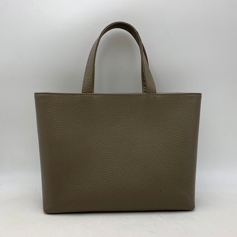 【中古品】【レディース】 HUSH TUG ハッシュタグ LEATHER HAND BAG レザー ハンドバッグ 鞄 カバン 188-260925-ay-15-izu カラー：グレージュ系 万代Net店
