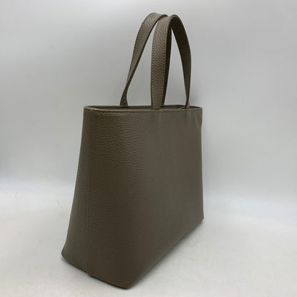 【中古品】【レディース】 HUSH TUG ハッシュタグ LEATHER HAND BAG レザー ハンドバッグ 鞄 カバン 188-260925-ay-15-izu カラー：グレージュ系 万代Net店
