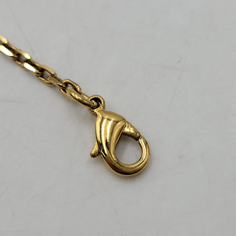 【中古品】【メンズ/レディース】 VERSACE ヴェルサーチ MEDUSA SQUARE NECKLACE メドゥーサ スクエア ネックレス アクセサリー 182-260927-yn-06-izu カラー：ゴールド 万代Net店