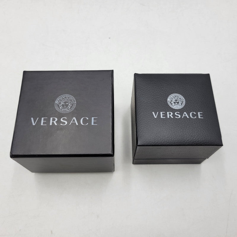 【中古品】【メンズ/レディース】 VERSACE ヴェルサーチ MEDUSA SQUARE NECKLACE メドゥーサ スクエア ネックレス アクセサリー 182-260927-yn-06-izu カラー：ゴールド 万代Net店