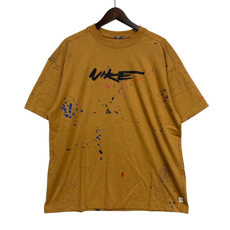 【中古美品】【メンズ】 NIKE ナイキ × FUTURA フューチュラ FZ0284-224 OVERSIZED SHORT-SLEEVE T-SHIRT オーバーサイズド ショートスリーブ Tシャツ トップス 142-260924-kh-13-izu サイズ：S カラー：ブラウン 万代Net店