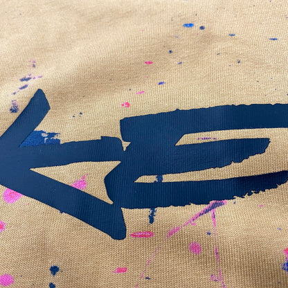 【中古美品】【メンズ】 NIKE ナイキ × FUTURA フューチュラ FZ0284-224 OVERSIZED SHORT-SLEEVE T-SHIRT オーバーサイズド ショートスリーブ Tシャツ トップス 142-260924-kh-13-izu サイズ：S カラー：ブラウン 万代Net店