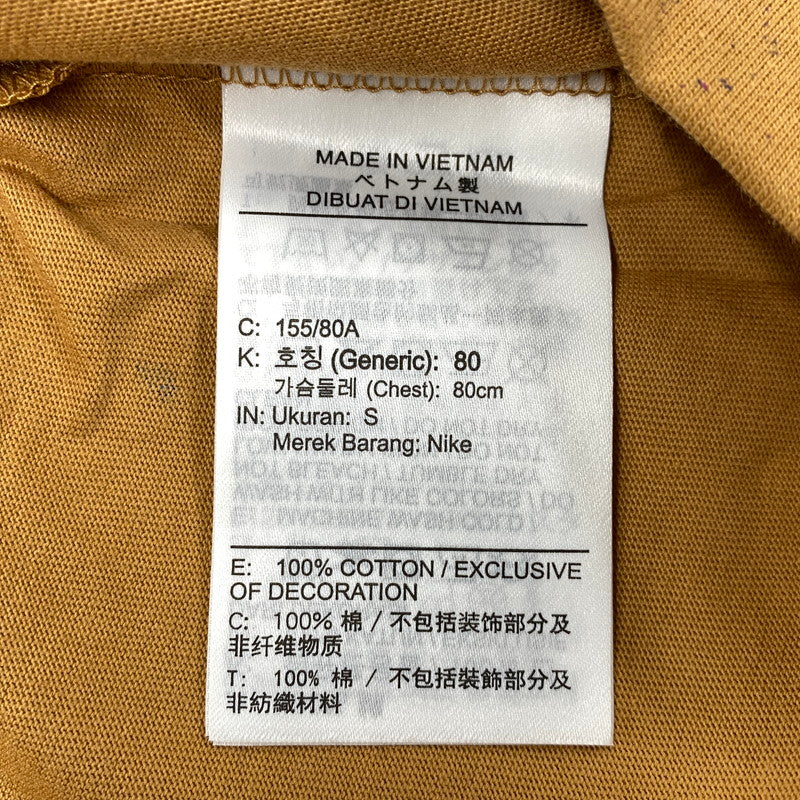 【中古美品】【メンズ】 NIKE ナイキ × FUTURA フューチュラ FZ0284-224 OVERSIZED SHORT-SLEEVE T-SHIRT オーバーサイズド ショートスリーブ Tシャツ トップス 142-260924-kh-13-izu サイズ：S カラー：ブラウン 万代Net店