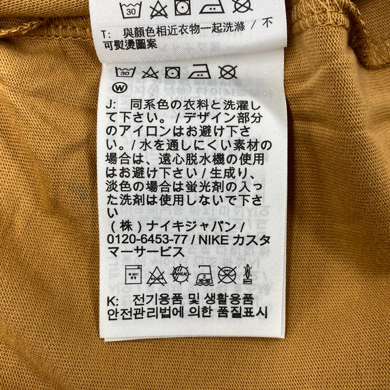 【中古美品】【メンズ】 NIKE ナイキ × FUTURA フューチュラ FZ0284-224 OVERSIZED SHORT-SLEEVE T-SHIRT オーバーサイズド ショートスリーブ Tシャツ トップス 142-260924-kh-13-izu サイズ：S カラー：ブラウン 万代Net店