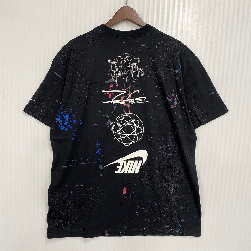 【中古美品】【メンズ】 NIKE ナイキ×FUTURA フューチュラ FZ0284-010 OVERSIZED SHORT-SLEEVE T-SHIRT オーバーサイズド ショートスリーブ Tシャツ トップス 142-260924-kh-14-izu サイズ：S カラー：ブラック 万代Net店