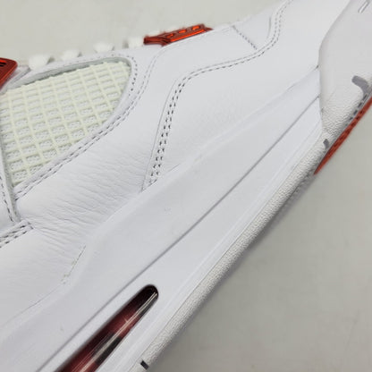 【中古美品】【メンズ】 NIKE ナイキ CT8527-118 AIR JORDAN 4 RETRO エア ジョーダン フォー レトロ スニーカー シューズ 靴 160-260923-cs-08-izu サイズ：27.5cm カラー：WHITE/TEAM ORANGE 万代Net店