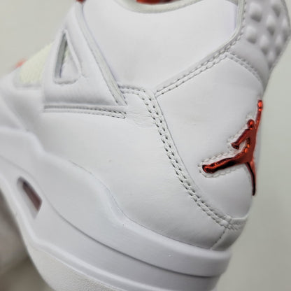 【中古美品】【メンズ】 NIKE ナイキ CT8527-118 AIR JORDAN 4 RETRO エア ジョーダン フォー レトロ スニーカー シューズ 靴 160-260923-cs-08-izu サイズ：27.5cm カラー：WHITE/TEAM ORANGE 万代Net店