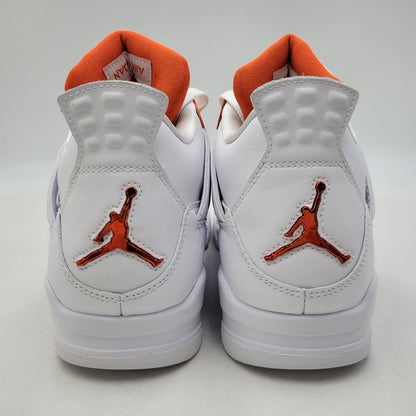 【中古美品】【メンズ】 NIKE ナイキ CT8527-118 AIR JORDAN 4 RETRO エア ジョーダン フォー レトロ スニーカー シューズ 靴 160-260923-cs-08-izu サイズ：27.5cm カラー：WHITE/TEAM ORANGE 万代Net店