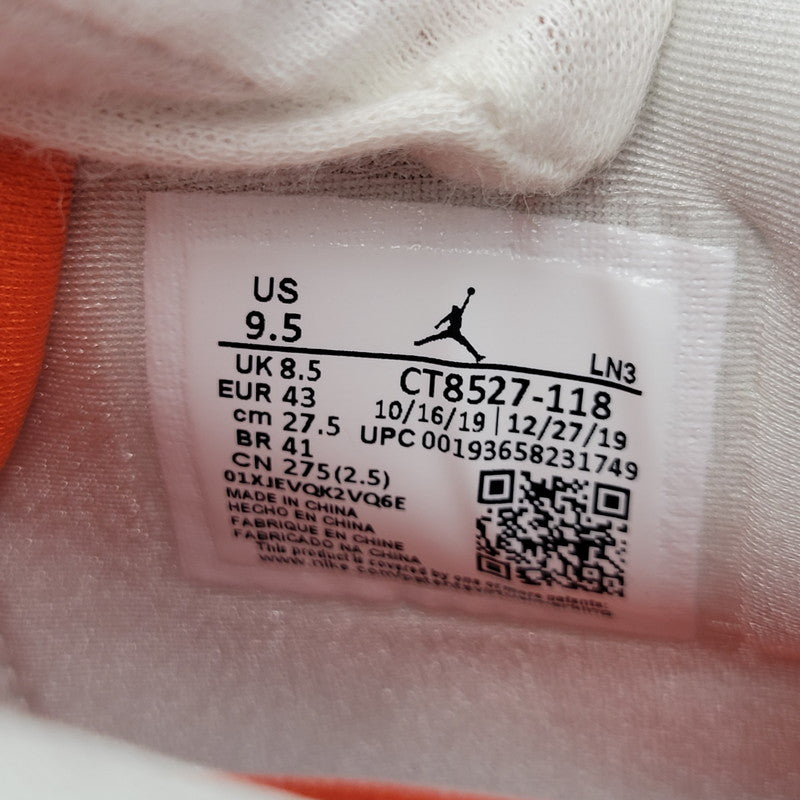 【中古美品】【メンズ】 NIKE ナイキ CT8527-118 AIR JORDAN 4 RETRO エア ジョーダン フォー レトロ スニーカー シューズ 靴 160-260923-cs-08-izu サイズ：27.5cm カラー：WHITE/TEAM ORANGE 万代Net店