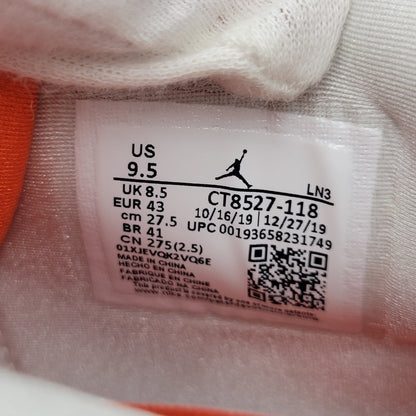 【中古美品】【メンズ】 NIKE ナイキ CT8527-118 AIR JORDAN 4 RETRO エア ジョーダン フォー レトロ スニーカー シューズ 靴 160-260923-cs-08-izu サイズ：27.5cm カラー：WHITE/TEAM ORANGE 万代Net店