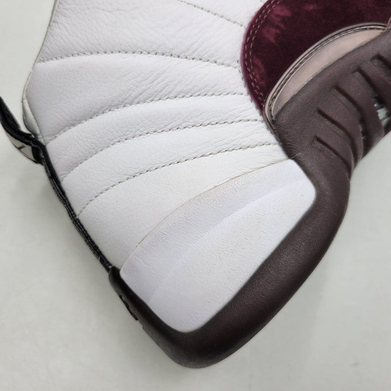 【中古品】【メンズ】 NIKE ナイキ×A MA MANIERE ア・マ・マニエール DV6989-100 WOMEN'S AIR JORDAN 12 ウィメンズ エア ジョーダン スニーカー シューズ 靴 160-260923-cs-16-izu サイズ：28cm カラー：WHITE/BLACK-BURGUNDY CRUSH 万代Net店