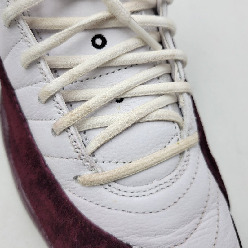 【中古品】【メンズ】 NIKE ナイキ×A MA MANIERE ア・マ・マニエール DV6989-100 WOMEN'S AIR JORDAN 12 ウィメンズ エア ジョーダン スニーカー シューズ 靴 160-260923-cs-16-izu サイズ：28cm カラー：WHITE/BLACK-BURGUNDY CRUSH 万代Net店