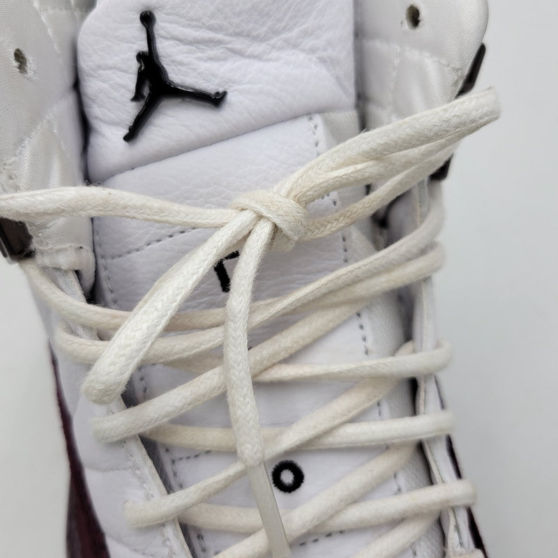 【中古品】【メンズ】 NIKE ナイキ×A MA MANIERE ア・マ・マニエール DV6989-100 WOMEN'S AIR JORDAN 12 ウィメンズ エア ジョーダン スニーカー シューズ 靴 160-260923-cs-16-izu サイズ：28cm カラー：WHITE/BLACK-BURGUNDY CRUSH 万代Net店
