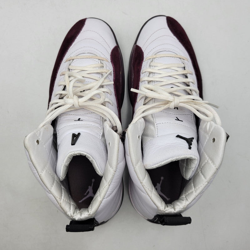【中古品】【メンズ】 NIKE ナイキ×A MA MANIERE ア・マ・マニエール DV6989-100 WOMEN'S AIR JORDAN 12 ウィメンズ エア ジョーダン スニーカー シューズ 靴 160-260923-cs-16-izu サイズ：28cm カラー：WHITE/BLACK-BURGUNDY CRUSH 万代Net店