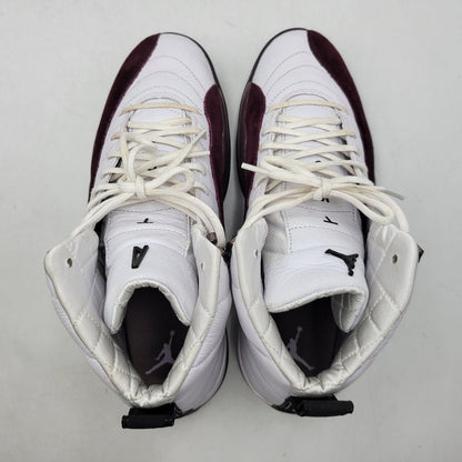 【中古品】【メンズ】 NIKE ナイキ×A MA MANIERE ア・マ・マニエール DV6989-100 WOMEN'S AIR JORDAN 12 ウィメンズ エア ジョーダン スニーカー シューズ 靴 160-260923-cs-16-izu サイズ：28cm カラー：WHITE/BLACK-BURGUNDY CRUSH 万代Net店