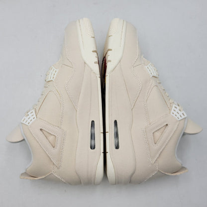 【中古美品】【メンズ】 NIKE ナイキ WMNS AIR JORDAN 4 RETRO DQ4909-100 ウィメンズ エア ジョーダン 4 レトロ スニーカー 靴 160-260923-as-19-izu サイズ：28.5cm カラー：SAIL/SAIL-CEMENT GREY-FIRE RED 万代Net店