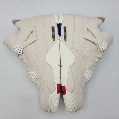 【中古美品】【メンズ】 NIKE ナイキ WMNS AIR JORDAN 4 RETRO DQ4909-100 ウィメンズ エア ジョーダン 4 レトロ スニーカー 靴 160-260923-as-19-izu サイズ：28.5cm カラー：SAIL/SAIL-CEMENT GREY-FIRE RED 万代Net店