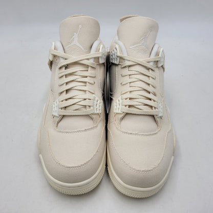 【中古美品】【メンズ】 NIKE ナイキ WMNS AIR JORDAN 4 RETRO DQ4909-100 ウィメンズ エア ジョーダン 4 レトロ スニーカー 靴 160-260923-as-19-izu サイズ：28.5cm カラー：SAIL/SAIL-CEMENT GREY-FIRE RED 万代Net店