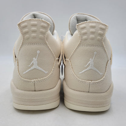 【中古美品】【メンズ】 NIKE ナイキ WMNS AIR JORDAN 4 RETRO DQ4909-100 ウィメンズ エア ジョーダン 4 レトロ スニーカー 靴 160-260923-as-19-izu サイズ：28.5cm カラー：SAIL/SAIL-CEMENT GREY-FIRE RED 万代Net店