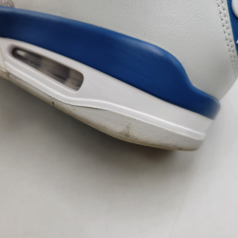 【中古品】【メンズ】 NIKE ナイキ AIR JORDAN 4 RETRO FV5029-141 エアジョーダン 4 レトロ スニーカー 靴 160-260923-as-18-izu サイズ：28cm カラー：OFF WHITE/MILITARY BLUE 万代Net店